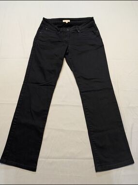 Eileen Fisher Women's Size PP Organic Cotton Blend Stretchy Black Jeans